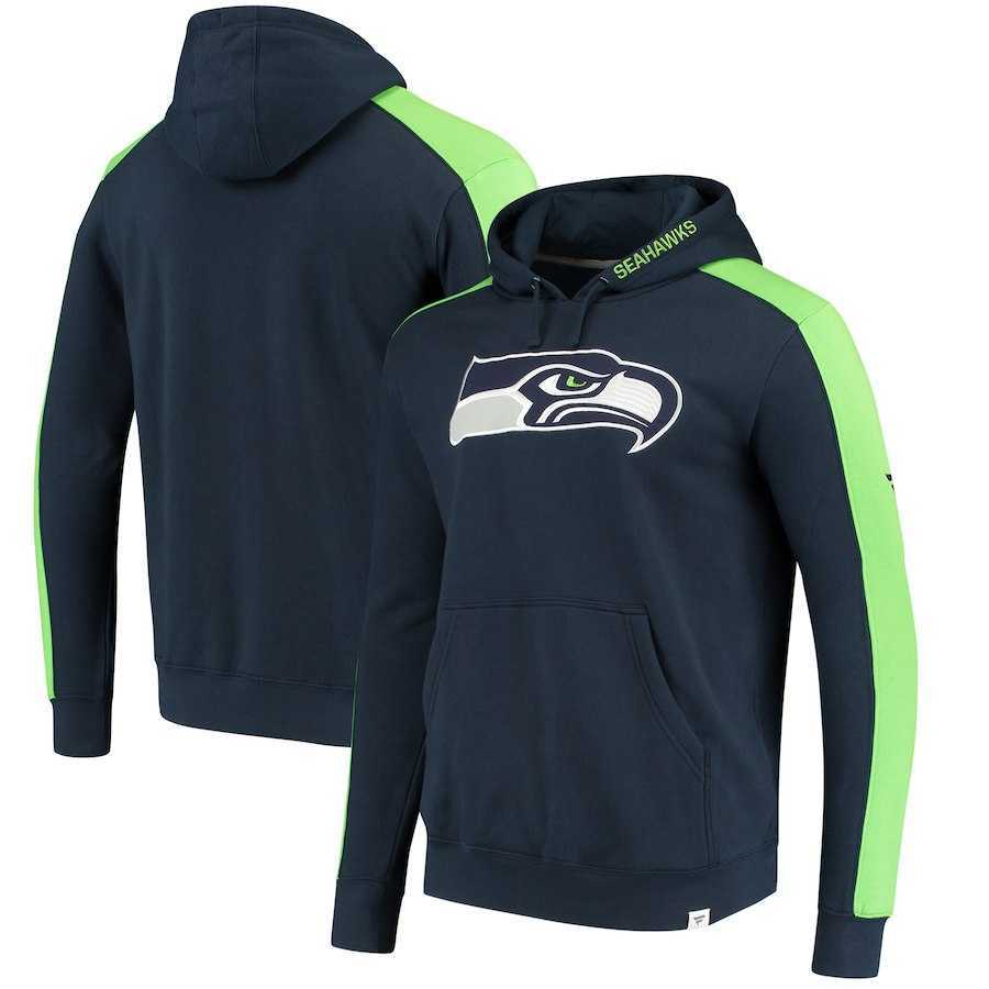 Men's Seattle Seahawks NFL Pro Line by Fanatics Branded Iconic Pullover Hoodie Navy,We sell and wholesale Men's Seattle Seahawks NFL Pro Line by Fanatics Branded Iconic Pullover Hoodie Navy on line form chian!